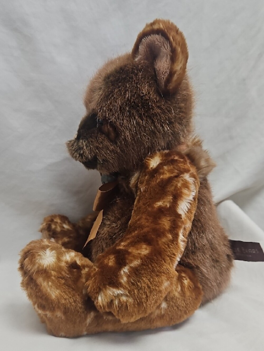 Charlie Bears Waffle Teddy Bear Plush 15" CB191936 Secret Collection 2019 Retire - Picture 6 of 15